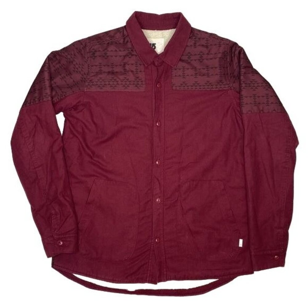 Burton Columbo Carmi Sherpa Lined DRYRIDE Flannel: Size Large